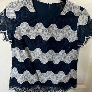 XS Banana Republic Lace Blouse